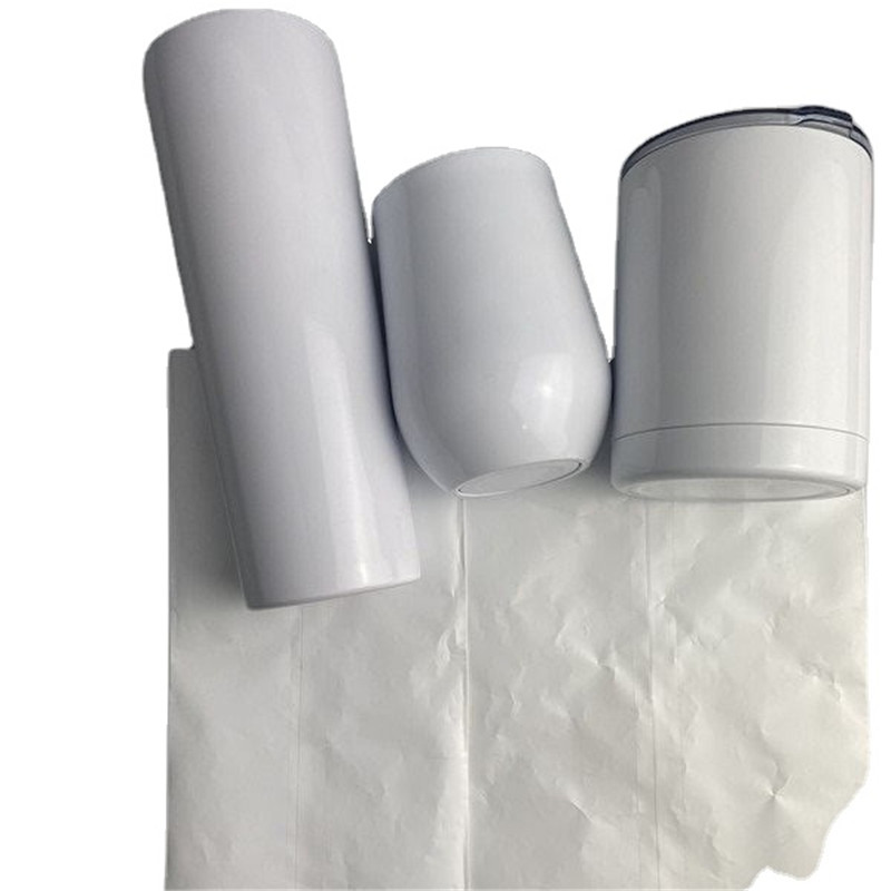 Plastic Sublimation Shrink Wrap Fit for 20oz 30oz Skinny Tumbler and more tumblers custom size  (7)