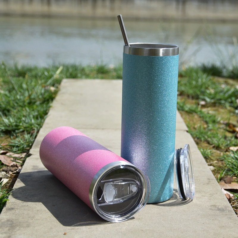 Sports Water Bottle - 25 Oz, various of Lids (Straw Lid), Vacuum Insulated Stainless Steel05