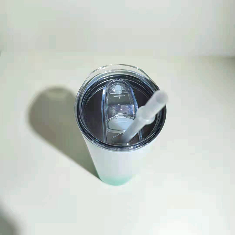 20 oz total straight gradient colorful skinny tumbler double wall vacuum (1)