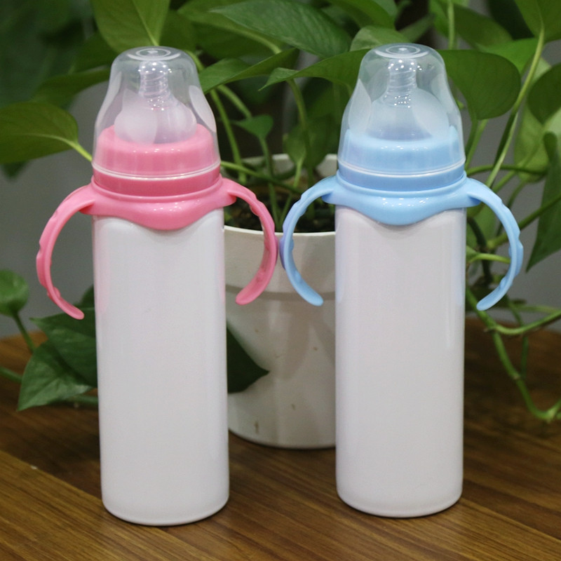 Sublimation Stainless Steel Double Wall Vacuum Insulation Baby Feeding Bottle14