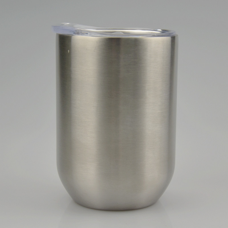 12oz 304 stainless steel double wall vacuum insulated straight wine tumblers with lids can custom05